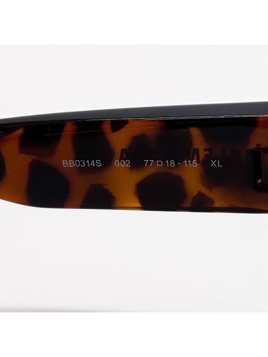 NEW BALENCIAGA BB0314S 002 SUNGLASSES HAVANA UNISEX GEOMETRIC EYEWEAR BALENCIAGA main image 9